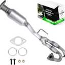 Y-Pipe Catalytic Converter Compatible with 2003 2004 2005 2006 2007 Murano with Gasket Exhaust Flex Pipe 3.5L, Direct-fit(EPA Compliant)