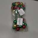 12 PCS Christmas Ball Ornament Picks with 36 Shatterproof Balls - 7.9 Inch Bendable Wired Picks Christmas Tree Ornaments for Wreath, Garland, Vase Fillers Decorations (Red, Green, Gold)