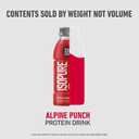 Isopure Zero Carb 32g Clear Protein Ready-to-Drink, Whey Protein Isolate, Alpine Punch, 12 Pack (Packaging May Vary) (EXP 08/12/26)