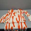 LIGHT DOT Women's Printed Bodycon Maxi Dress Long Sleeve Elegant Pleated Cocktail Dresses, Size M