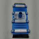 2025 TidyMister Pool Vacuum Head with Side Brushes and Wheels 16in Eazy-to-Use Vacuum Head with Swivel Handle and Hose Connect for 1-1/4in or 1-1/2in Hoses for Inground & Above Ground Pools