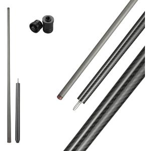 CROWN ME Carbon Fiber Jump Pool Cue Stick, 13.5mm Tip Jump Carbon Fiber cue, Weight 16OZ Cue Stick, 42" Pool Table Sticks
