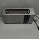Mueller UltraToast Full Stainless Steel Toaster 2 Slice, Long Extra-Wide Slots with Removable Tray, Cancel/Defrost/Reheat Functions, 6 Browning Levels with LED Display, Housewarming Gifts New Home