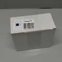 ANPTGHT 1 PVC Coupling 2 Way Pipe Fittings, Furniture Grade Schedule 40 Socket x Socket, Heavy Duty PVC Slip Socket Connectors for Building Furniture Greenhouse Shed (Pack of 10) (White)