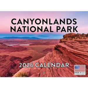Canyonlands National Park Calendar 2026 Monthly Wall Calender 12 Month National Parks Gifts| American Made In The USA