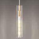 FDPBY Modern Crystal Ceiling Kitchen Light Fixtures Pendant Lights Mini Pendant Light Pendant Lighting for Kitchen Island Bedroom Living Room Hallway Dining Room (1 Pack) (Gold)