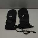 Achiou Ski Gloves,Winter Cold Weather Gloves for Men Women,Waterproof Touchscreen Snow Mittens (Medium, Black)