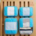 4Pcs Compression Packing Bags Vacuum Compression Travel .