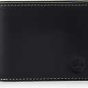 Timberland Men's Leather Wallet With Attached Flip Pocket