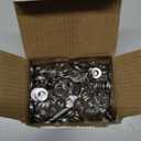 Wensilon (400Pcs) 1/4" x5/8 Stainless Steel 304 Metal Flat washers for Screws and Bolts, Suitable for Factory Maintenance, Kitchen, Store and Outdoor Construction