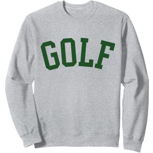 Golf Tee Sporty 90s Athleisure Vintage Golf Club Aesthetic Sweatshirt (XL)