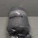 Bedsure Queen Size Comforter Set, Reversible Grey Soft Prewashed Bedding for All Seasons, 3 Pieces Warm Down Alternative Bed Set, 1 Lightweight Comforter (90"x90") and 2 Pillowcases (20"x26")