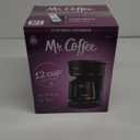 Mr. Coffee 12-Cup Switch Coffee Maker Black: Electric Drip Coffee Machine, 60 oz Capacity, Dishwasher-Safe Parts