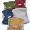 5 Pack Dog Diapers Male Reusable, Premium Belly Bands for Dogs, High Absorbing Male Dog Pee Wraps for Doggie in Incontinence or Excitable Urination , Medium