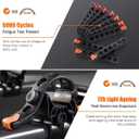 IKURAM R 4 Bike Rack Bicycle Carrier Racks Hitch Mount Double Foldable Rack for Cars, Trucks, SUV's and minivans with a 2" Hitch Receiver