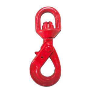 Swivel Self-Locking Hook 17636 lbs Heavy Duty Swivel Lifting Hook Swivel Lifting Hook Hoist Hook Sling Heavy Cargo 8.0ton