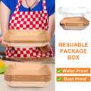 200PCS Air Fryer Liners for Ninja: Higher Non-Stick Disposable Parchment Paper Liner for Ninja DZ201/DZ401 Dual Airfryer Baking - Food Grade Ninja Air fryer Accessories (Rectangle - 8.6 x 5.5 inch)