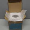 Tissue Box Cover, Square Facial Tissue Holder Storage for Bathroom Vanity, Countertops, Dressers, Night Stand, Parlors and Offices - White