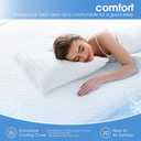 Cooling Waterproof Mattress Protector King Size, Mattress Cover 3D Air Fabric Mattress Pad Cover Smooth Soft Breathable Noiseless, 8''-21'' Deep Pocket