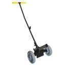 BBTO Keg Dolly 400 LB Capacity Hand Truck Dolly Cart with 2 Wheels, Stainless Steel Cart with Handle and Keg Hooks for Bar Warehouses Offices Homes Shopping