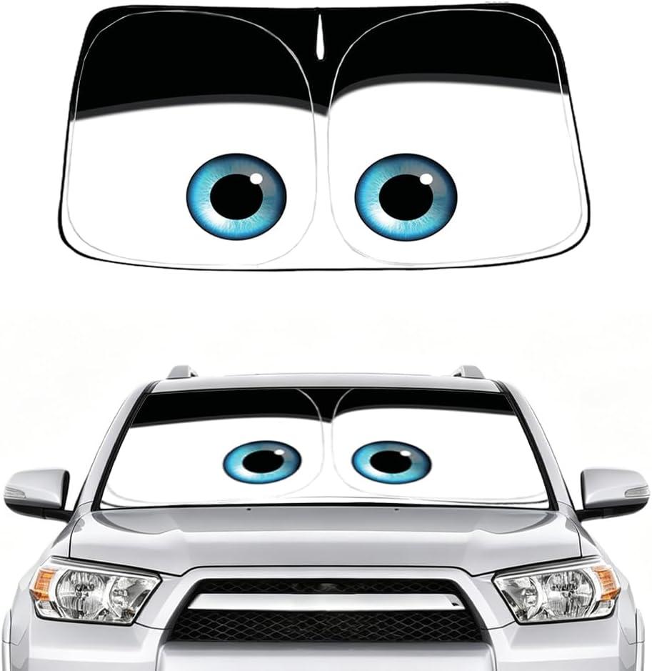 Gven Windshield Sun Shade for Toyota 4Runner 2010-2023 2024 2025 2026, SR5, Trail, TRD (Off-Road, Premium, Pro) Limited Accessories Car Shades Front Windshield UV Heat Protector (4 Runner)