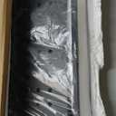 Himix Storage Shelves with 20 Hooks, 5-Tier Collapsible Organization Storage Rack Bookshelf Folding Pantry Shelves Cube Shelf Wire Shelving Holds 440 Ibs for Garage Kitchen Room, Black