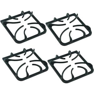 316202405 Stove Burner Grate Replacement Parts for Frigidaire Kenmore Stove, Gas Range Rack Set for Frigidaire, Burner Top Parts Cast Iron Rack 8.85 x 8.8 inches 4 Pack