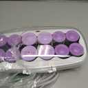 Conair Hot Rollers for Long, Medium & Short Hair, 12 Ceramic Flocked 1½-Inch and 1¾-Inch Heated Hair Rollers with Clips, Hot Curlers for Women, Volume & Curls