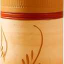 PrakRtyA: Clay Water Bottle for Drinking – Handmade Terracotta Earthen Bottle | Natural Mitti Water Bottle | EcoFriendly, BPAFree, ChemicalFree, Reusable Water Container (Style 2)