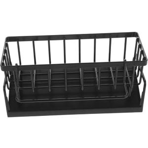 Garneck Kitchen Sink Sponge Holder Multifunctional Draining Rack for Kitchen Organization No Installation Required Lightweight and Portable Design for Clean and Tidy Household Use