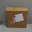 Suncalla 20 x 28 Extra Large Christmas Gingerbread Bow Tree Topper Wreath Brown Velvet Tree Topper Ornament Gingerbread Hanging Decor Gifts for Christmas Xmas Door Window Holiday Decorations