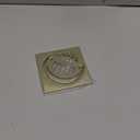 Westbrass Shower Strainer Set Square with Crown, Polished Brass, D313-03