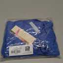 Dokotoo Womens Summer Tops Hollow Pleated Square Neck Solid Color Short Sleeves Shirts Blouses Spirng Tops for Women Cruise Outfits Womens Summer Clothes Sky Blue, Size: XL