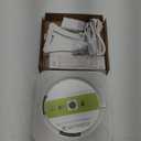 CD Player Portable Bluetooth Desktop CD Player for Home, Mini Cute CD Players for Kids, Built-in Dual Speakers and LED Display with Remote Control, Supports CD/FM Radio/USB/AUX/Timer/Repeat (Sliver)