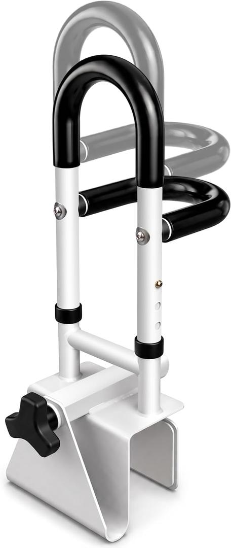 Bathtub Safety Grab Rail for Seniors, Fits 3.4 to 6.6" Tub Wall