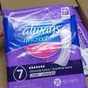 Always Discreet Adult Incontinence Pads for Women, Drier, 7 Drop Long Length, Ultra Absorbency, Pads for Bladder Control Management, Bladder Leaks, Overnight & Postpartum Pads, 104ct