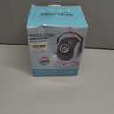 Joyfuture Automatic Bubble Machine, Black Bubbles Blower for Kids, Toddlers - 360 Rotation, 75 Adjustment, with LED Light - Gifts for Boys, Girls, Outdoor, Birthday, Party