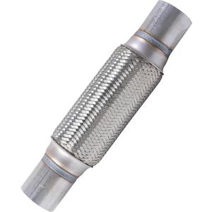 Flex Pipe,Heavy Duty Exhaust Flex Pipe,Car Accessories Stainless Steel Flexible Exhaust Pipes,Universal Muffler Tube Automotive Replacement,Suitable for Most Cars,Trucks (2.5"x8"/12")