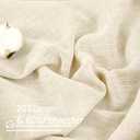 LAMIT Beige Linen Curtains for Living Room 2 Panels Set, 84 Inch Faux Linen Textured Light Filtering Drapes Back Tab and Rod Pocket Boho Panels for Farmhouse/Bedroom/Porch, 52 x 84 Inch