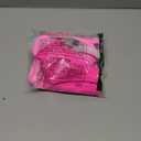 Hilinker Women's Leopard Bikini Swimsuits V Neck High Waisted 2 Piece Bathing Suits (Pink Colorblock, S)