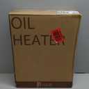 JASUN Oil Filled Radiator Heater, Adjustable Thermostat, Portable Space heater, Quiet Heater with Tip-over & Overheating Functions (Black)