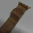 Magnetic Mesh Metal Compatible with Apple Watch Band 49mm 46mm 45mm 44mm 42mm 41mm 40mm 38mm Men and Women, Stainless Steel Loop Clasp Replacement for iWatch Bands Ultra Series 10 9 8 7 SE 6 5 4 3 2 1 (Champagne Gold)