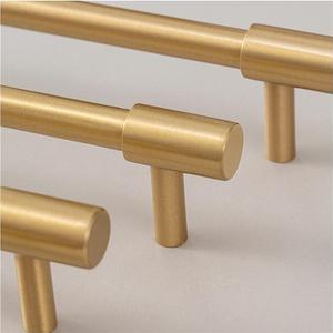 6 x Gold Metal Furniture Legs Set, Replacement Support Legs with Mounting Hardware for Sofa, Cabinet, Table and DIY Furniture