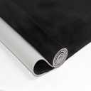 Suede Headliner Fabric with Foam Backing - Black Suede Headliner wrap Interior Material for Car/Truck/SUV/RV Roof, Home Repair/DIY Headliner Material Automotive Headliner Fabric (Black, 96"60)