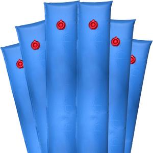 Robelle 4 ft. 6-Pack Heavy Duty Blue Single Chamber Pool Cover Weights, .33 MM Thick Vinyl, Pool Water Bags, Water Tubes