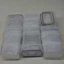 Airtight Food Storage Containers with Lids, 24 PCS Kitchen and Pantry Organization Canisters, BPA-Free, PVC-Free, Food-grade Plastic Leak-proof Jars for Cereal, Flour, Sugar, Extra 24 Labels & Marker