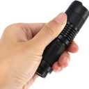 6 Pack Small Mini LED Flashlight, Single Mode Zoomable Flashlights AA Battery Powerful Flashlights, Portable Bulk EDC Pen Flash Light for Gift, Emergency, Camping, Hiking