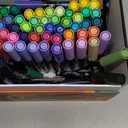 TBC The Best Crafts Acrylic Paint Markers, 168 Colors Water-Based Paint Pens for Art and Craft Projects, Multi-Surface Use on Fabric, Glass, Wood, Stone, Metal, Ceramic, Canvas, Rock