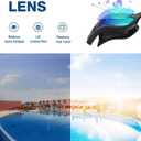 ZIONOR Swim Goggles, Upgraded G1 Polarized Swimming Goggles Anti-Fog for Adult Men Women