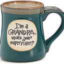 Im a Grandpa Whats Your Super Power Ceramic Mug